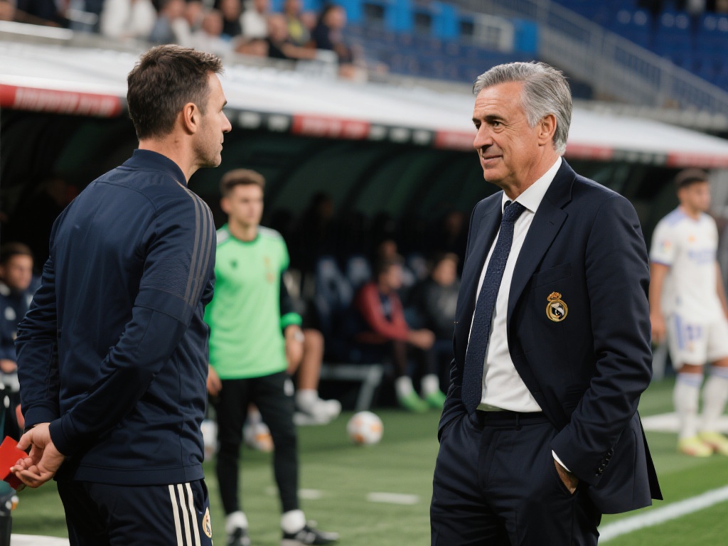 安切洛蒂:对球队整体表现倍感满意 在现代足球世界中,主教练的价值往往在赛场